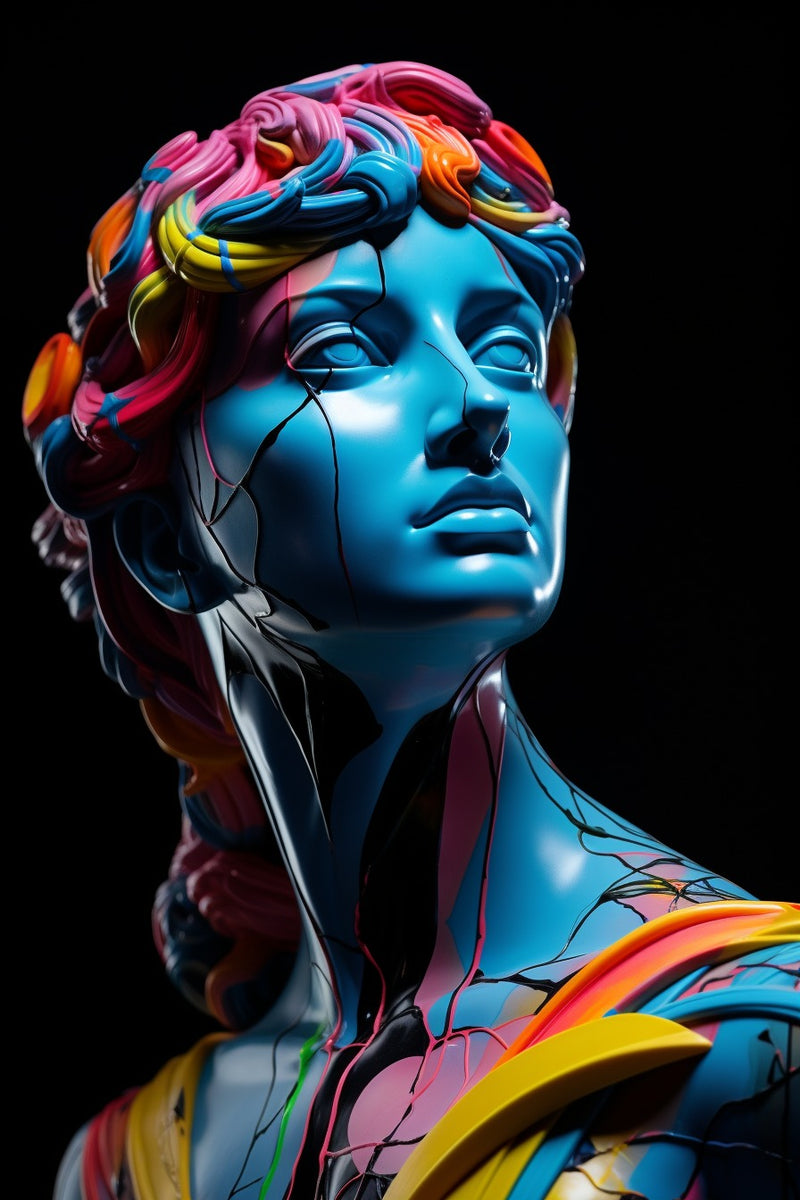 Quadro Decorativo - Estátua Art