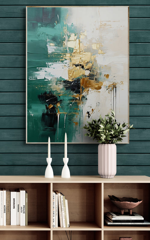 Quadro Decorativo - Mar abstrato