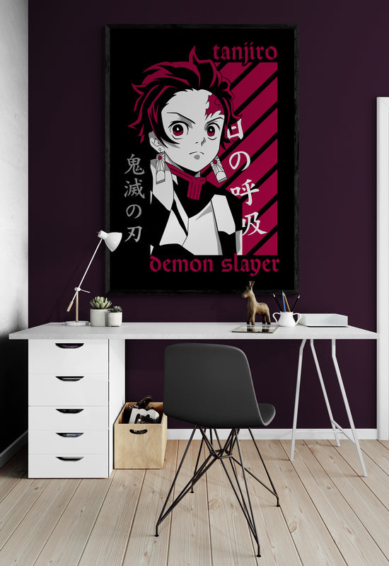 Quadro Decorativo - Tanjiro Kamado Demon Slayer